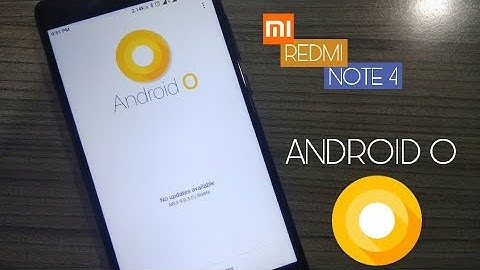 Install Android Oreo in Redmi note 4 - Official 🔥🔥