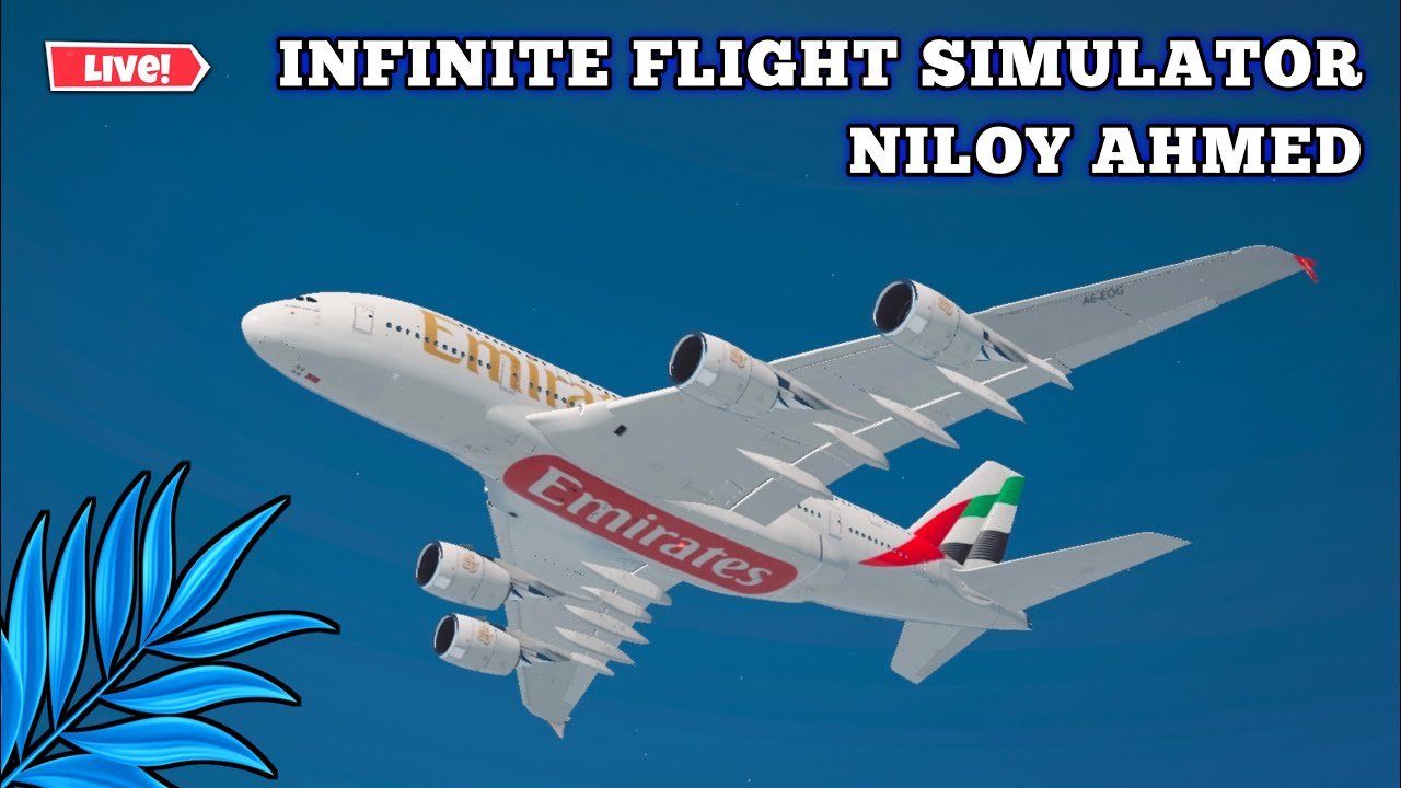 🔴 LIVE: Infinite Flight Simulator ✈️ Emirates Airlines 🇦🇪 New York to Dubai