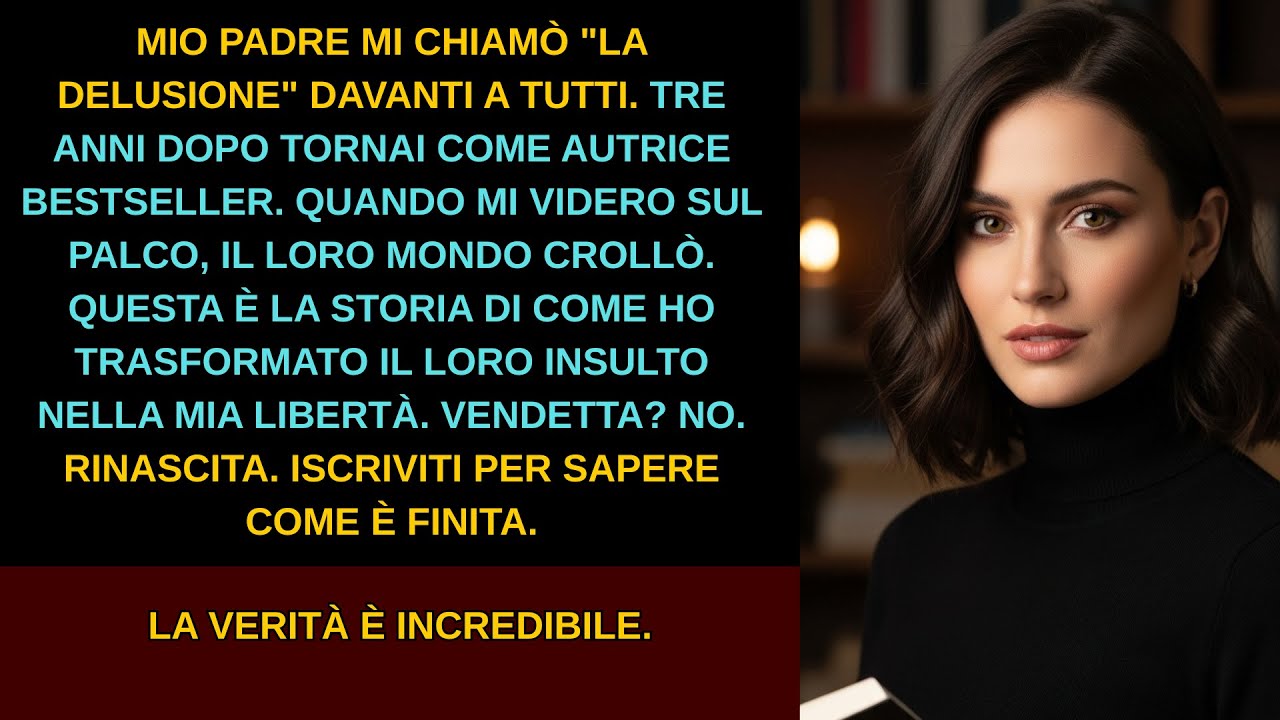 QUANDO LA MIA FAMIGLIA MI CHIAMÒ DELUSIONE — LA MIA VITTORIA DIVENTÒ LA LORO VERGOGNA.