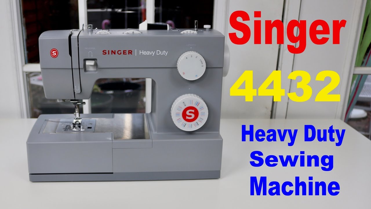  SINGER  Heavy Duty 4432 Sewing Machine with 110
