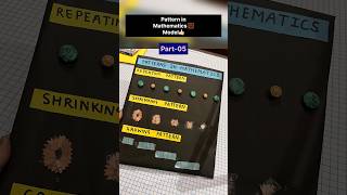 Pattern in maths 🧮 Model #trending #ytshorts #teachingaid #teaching #education #homework #viral