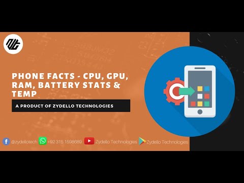 Phone Facts - CPU, GPU, Ram, Battery Stats and Temp
