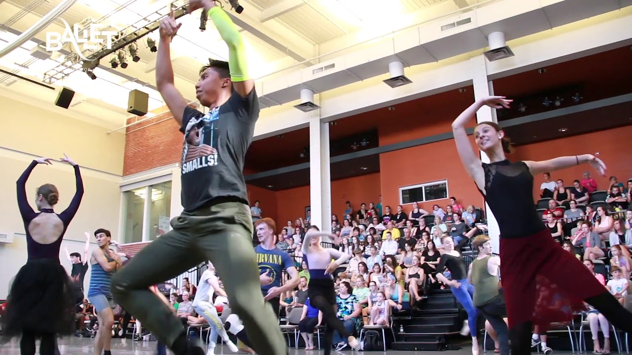 Kansas City Ballet Rehearsal of The Wizard of Oz at Dance Day 2018