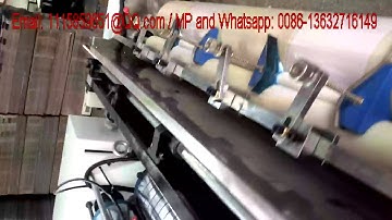 automatic window patching machine gluing role