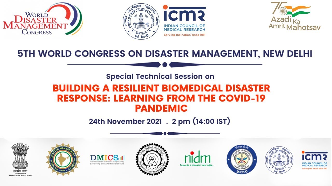 5th World Congress on Disaster Management, New Delhi