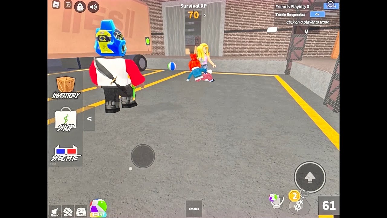 I played MM2 in first person 