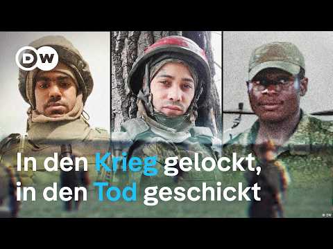 Wie Russland im Ukraine-Krieg Ausländer einsetzt ...