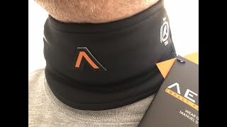 AEGIS Interceptor Ice Hockey Neck Guard featuring Kevlar and D30 insert - Unbox and First Look