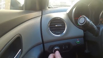 How to Enable or Disable Anti Fog Lights in Chevrolet Cruze (2008 - 2016) - Use Anti Fog Lights