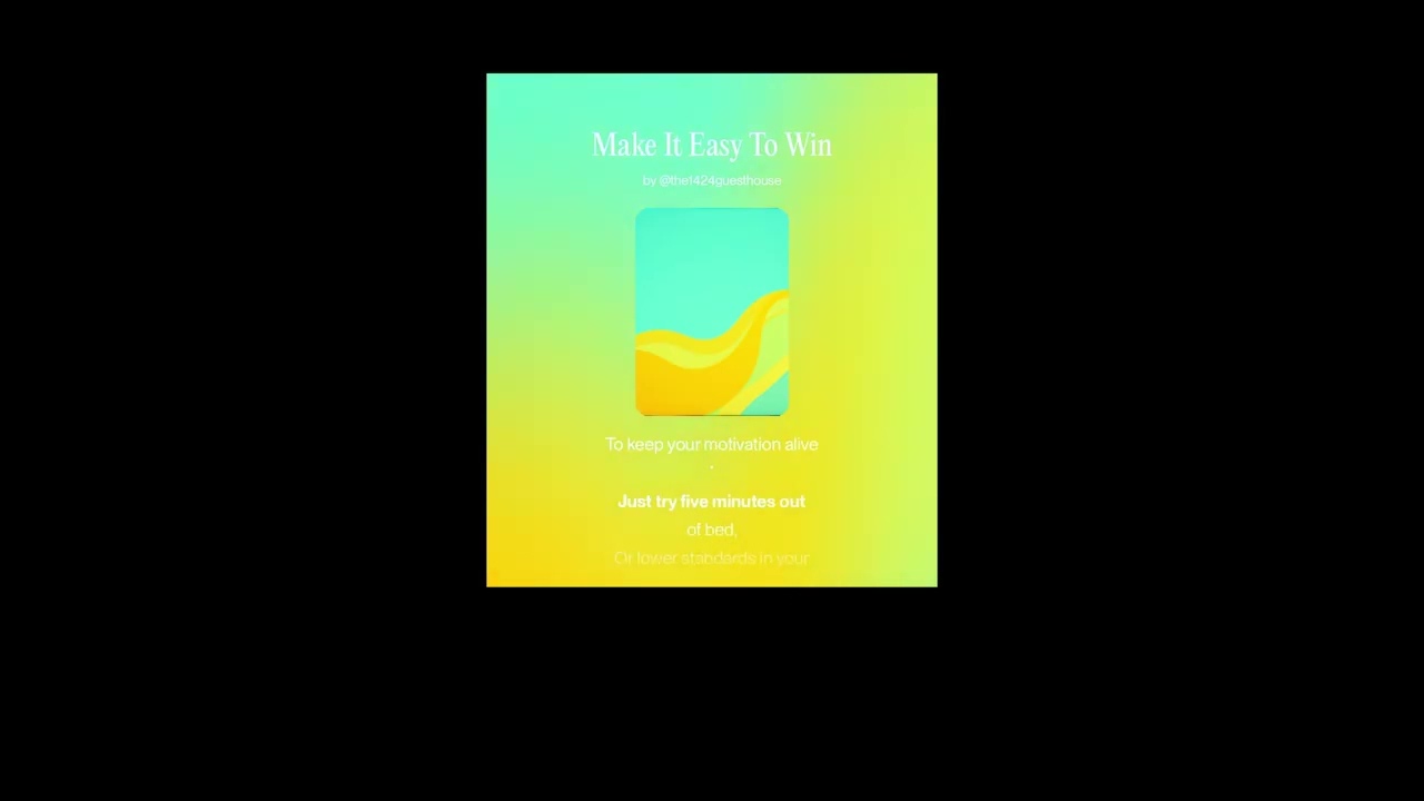 Make It Easy To Win