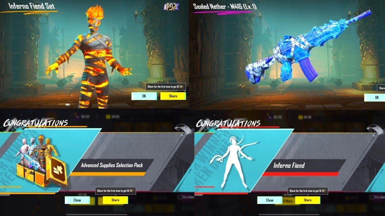 Fire Mummy Suit Create Opening 💀🔥 | Ultimate Luck Test 