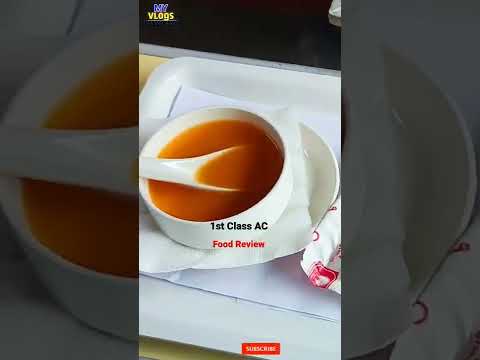 1st Class AC Coop Food Review in Goa Rajdhani Express
