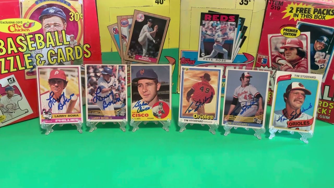 TTM Success! 60’s 70’s & 80’s MLB Autographs!!