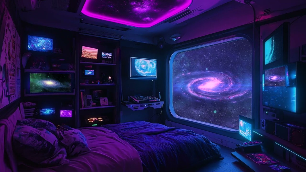 Odyssey-12 Deep Space Observatory | Sci-Fi Ambience for Sleep, Focus & Relaxation