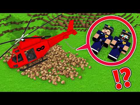 ماين كرافت لايف ستيل الشرطة #4 : حرامي جاب طيارة و قصفنا !!؟ 😱🔥