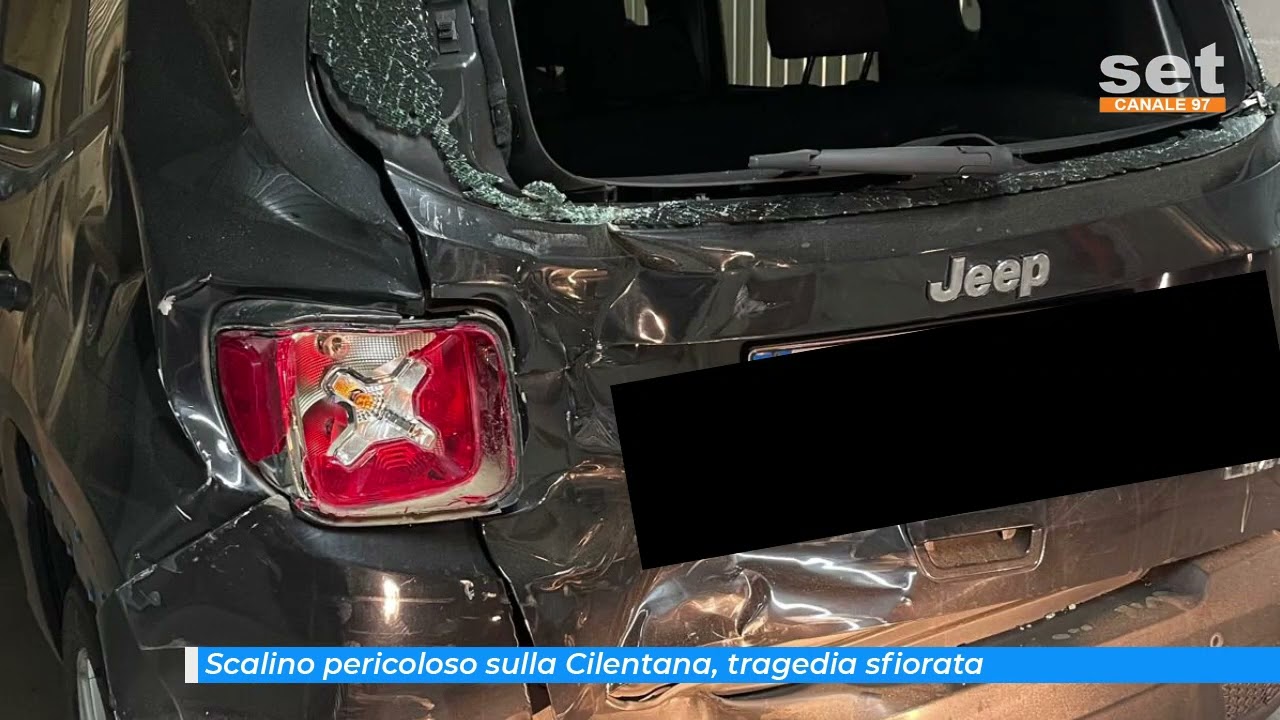 Scalino pericoloso sulla Cilentana, tragedia sfiorata