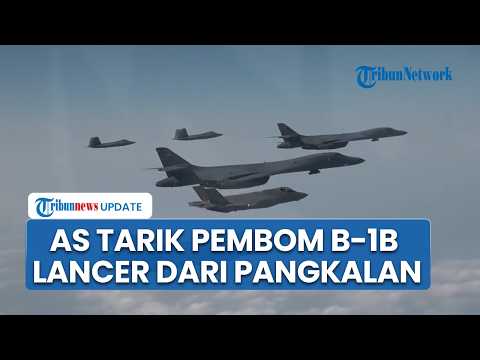 US Withdraws 12 B-1B Lancer Bombers from Base! Fear of Enemy Terror Targeting Allies