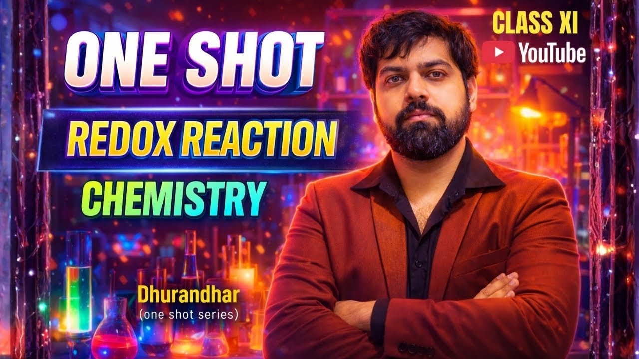 Redox Reactions Class 11 One Shot | NCERT + CBSE Exam Oriented | Nipun Sir