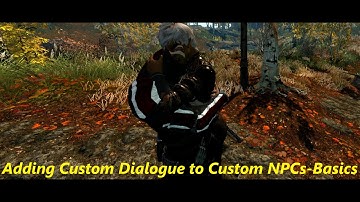 Skyrim Creation Kit Tutorial - Dialogue - Adding Custom Voice to NPC basics