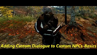 Skyrim Creation Kit Tutorial - Dialogue - Adding Custom Voice to NPC basics