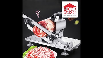 Manual Stainless Steel Frozen Meat Slicer, Vegetable Cheese Slicer, Beef Mutton Roll Meat Cleaver