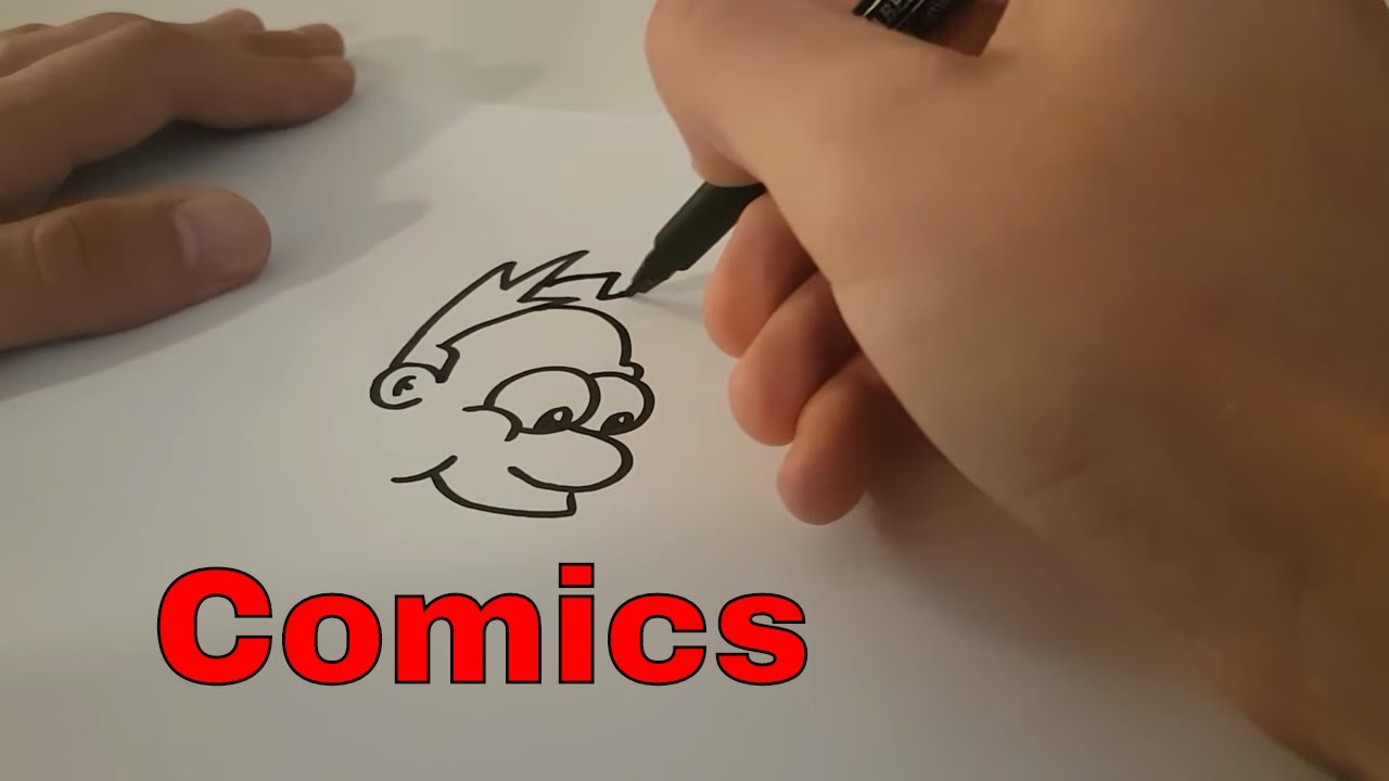 Comic Gesicht Mann Zeichnen Cartoons Zeichnen Lernen Fur Kinder Youtube