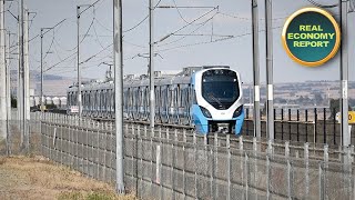 Gibela celebrates completion of one-hundredth X’trapolis Mega train for PRASA