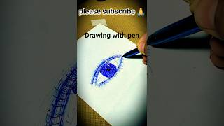 “Only Pen Drawing… No Pencil! 🔥” #shorts #drawing