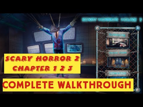 Scary Horror 2, Chapter 2 walkthrough, Completo, Consegui escapar