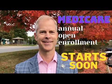 Medicare Annual Enrollment period  - OPEN ENROLLMENT for 2021 plans is announced by Leif Hagen - video from Achievement Financial