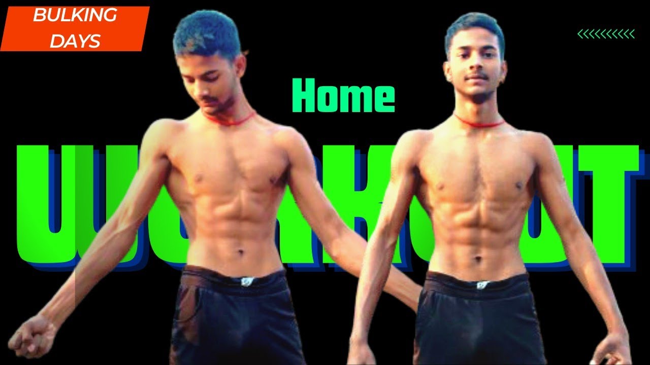 My bulking day workout ☺️ - YouTube