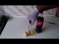 See what happens when you mix coca cola with Egg