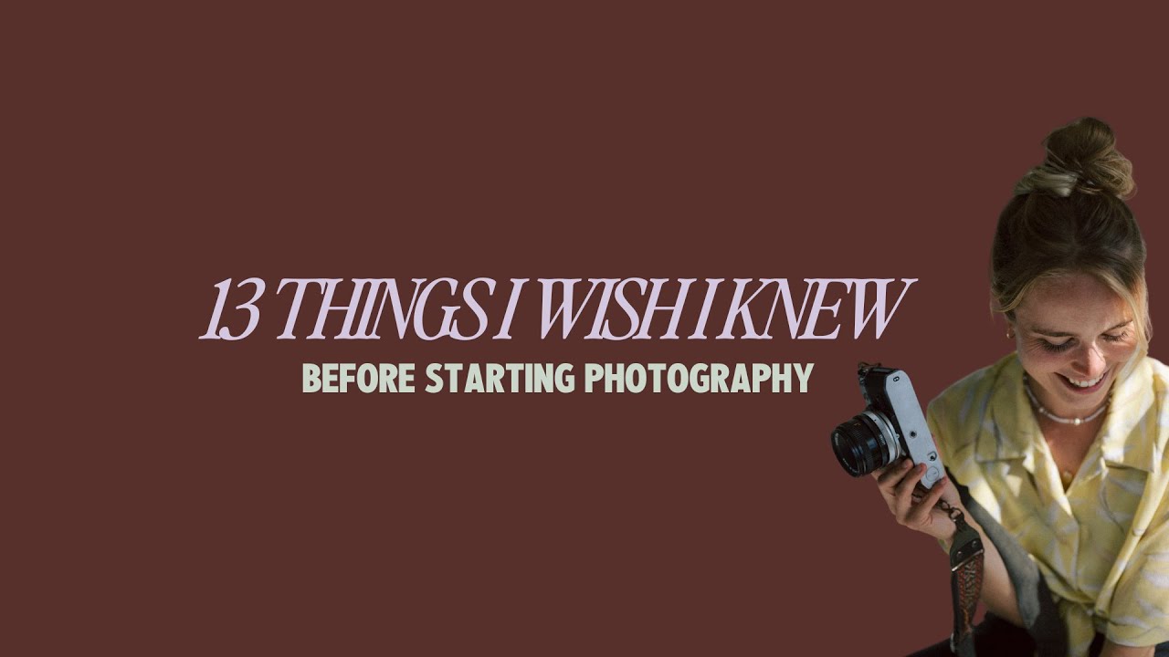 Things I Wish I Knew Before Starting Photography 📸 | Advice for New Photographers