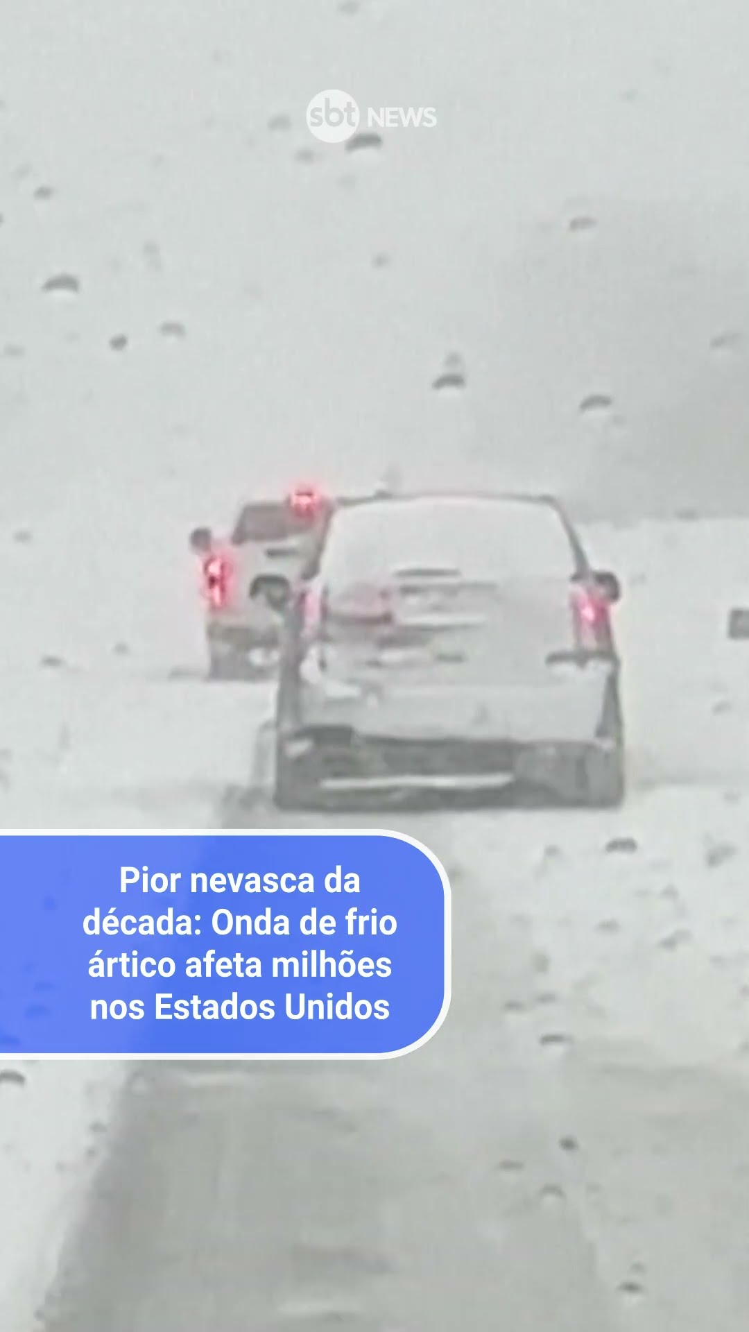 Onda de frio ártico afeta milhões nos Estados Unidos