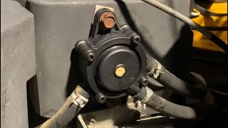 Cub Cadet Z-Force Fuel Pump Replacement #diy #lawnmower #cubcadet #fuel #zeroturn