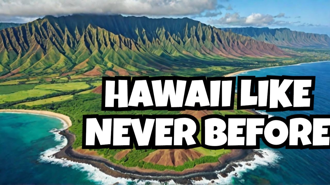Hawaii 4K Ultra HD Scenic Travel Tour | Best Hawaii Drone Footage 2024
