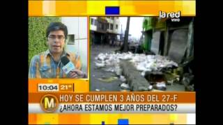 Hablamos con sismólogo de la U. de Chile sobre la preparación del país ante una nueva catástrofe