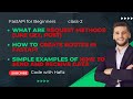 FastAPI class-2 part-1: Request Methods &amp; Routing  | FastApi for beginners | code with Hafiz