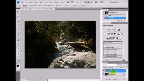 Adobe Photoshop Tutorial: The Dodge and Burn Tool