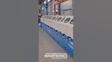 Wire drawing machine #wiredrawing #wiredrawingmachine #manufacturing #machine #wire