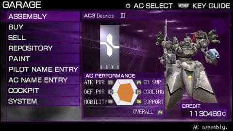 Armored Core Silent Line Portable - Facing Mr Javelin