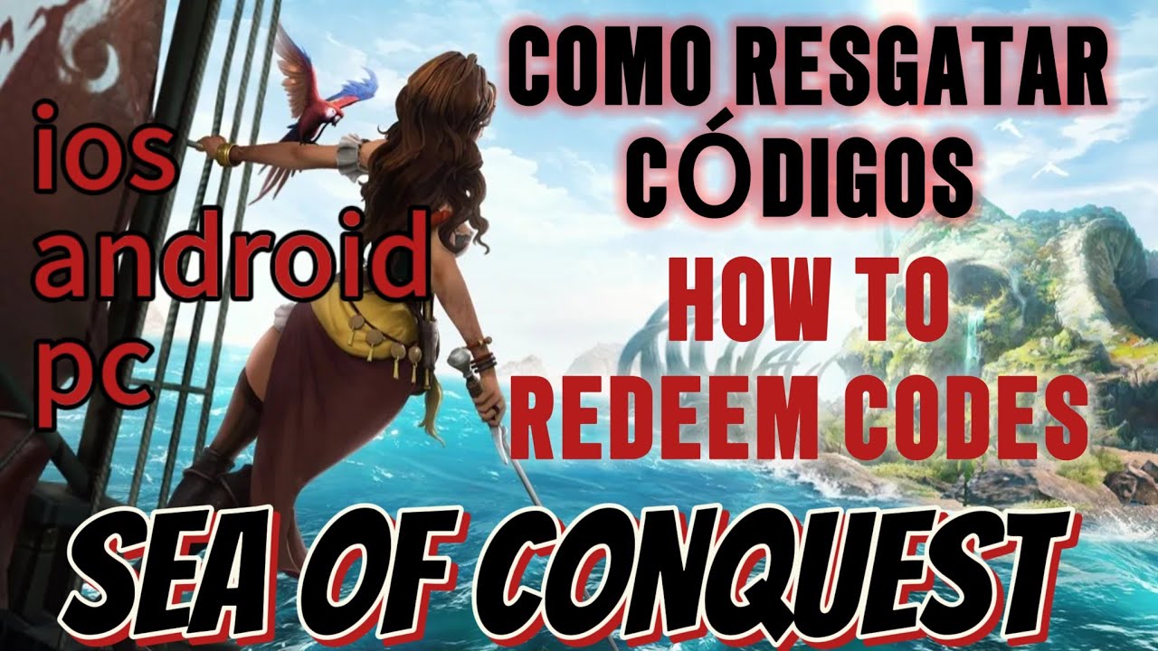 COMO RESGATAR CÓDIGOS NO SEA OF CONQUEST | HOW TO REDEEM CODES IN SEA ...