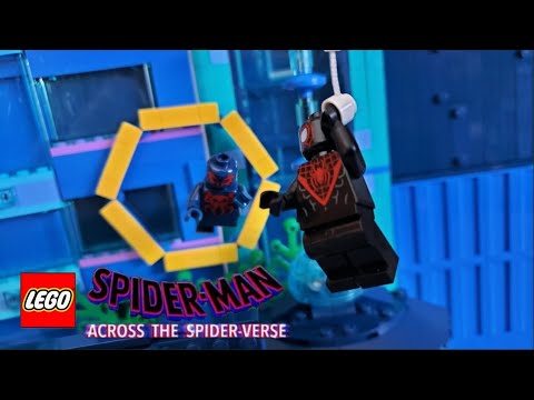 Spider-Man: Across the Spider-Verse In Lego - Timelaspe - LEGO MOC - YouTube