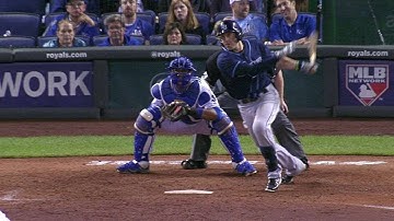 TB@KC: Longoria drives in two runs on a single