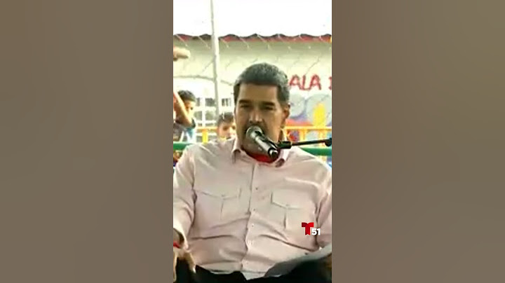 Maduro insulta al Secretario de Estado Marco Rubio
