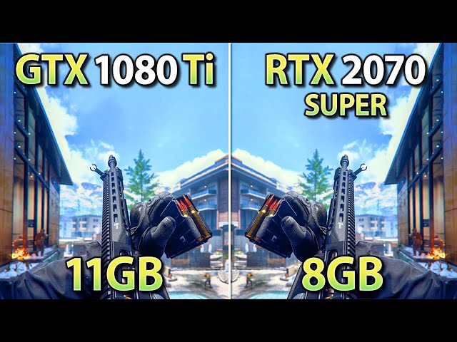 GTX 1080 Ti vs RTX 2070 Super - Test in 10 Games + FSR 3.1