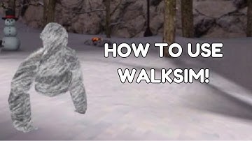How To Use The WALKSIM Mod | Gorilla Tag VR