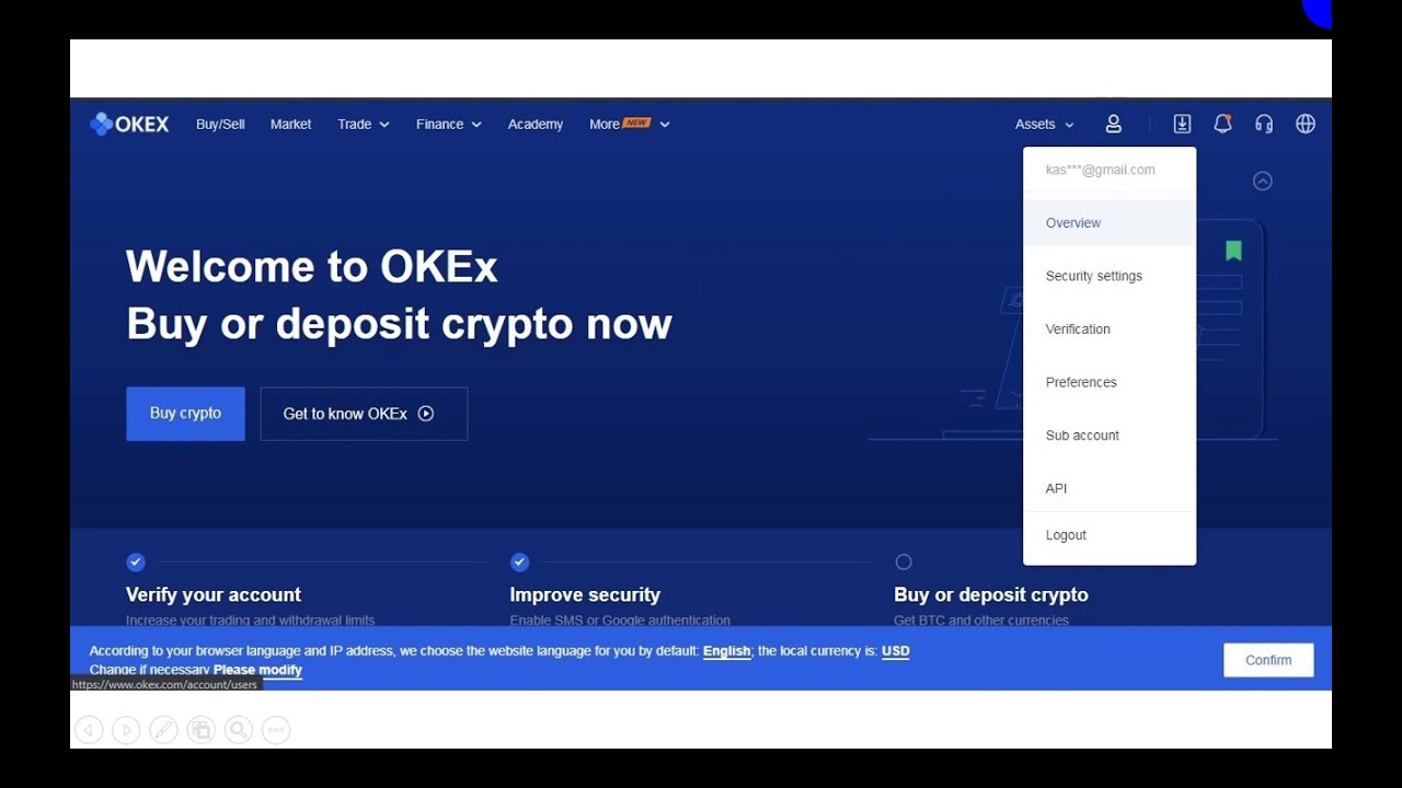 How to create OKEx account and verify and get free bitcoin in 5 minutes ...