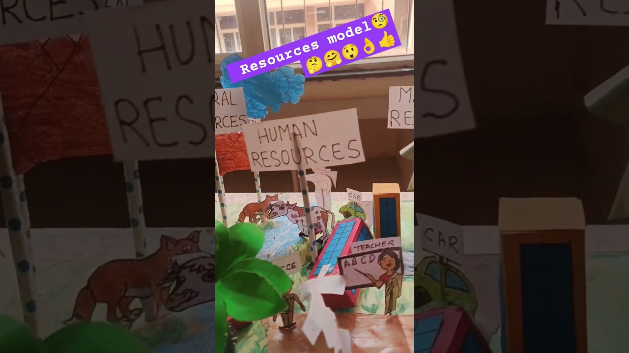 Natural Resources and Man made resources Project