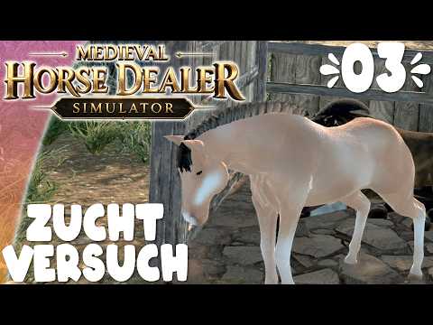 Our first foal is here 🏰 Medieval Horse Dealer Simulator | 03